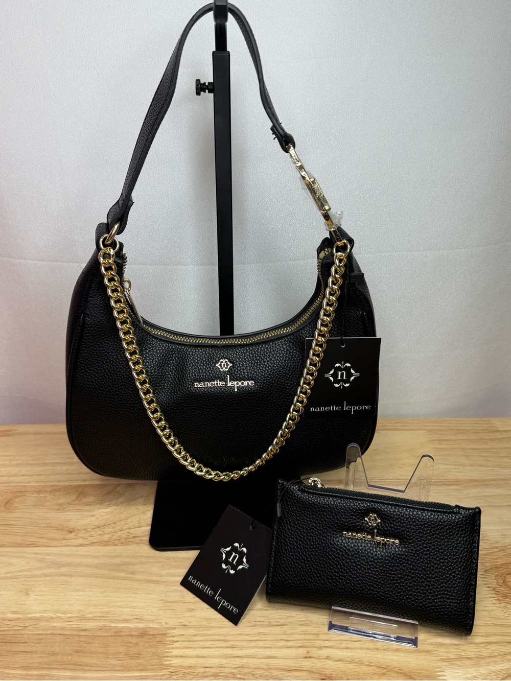 Nanette Lepore Alana baguette W/Matching Wallet